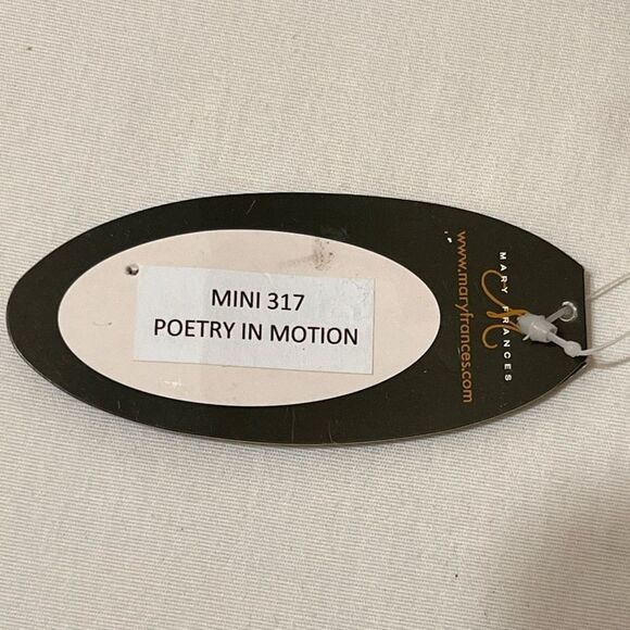 Mary Frances Satin Evening Bag Sequin Embellishment - Picture 8 of 11